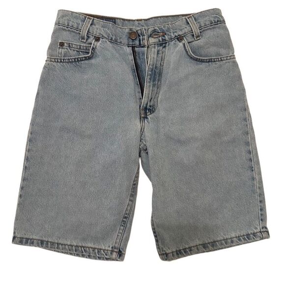 NWOT Levi’s Vintage High Waisted Denim Shorts 550 Student Relaxed Fit, Size W27 - Picture 3 of 16